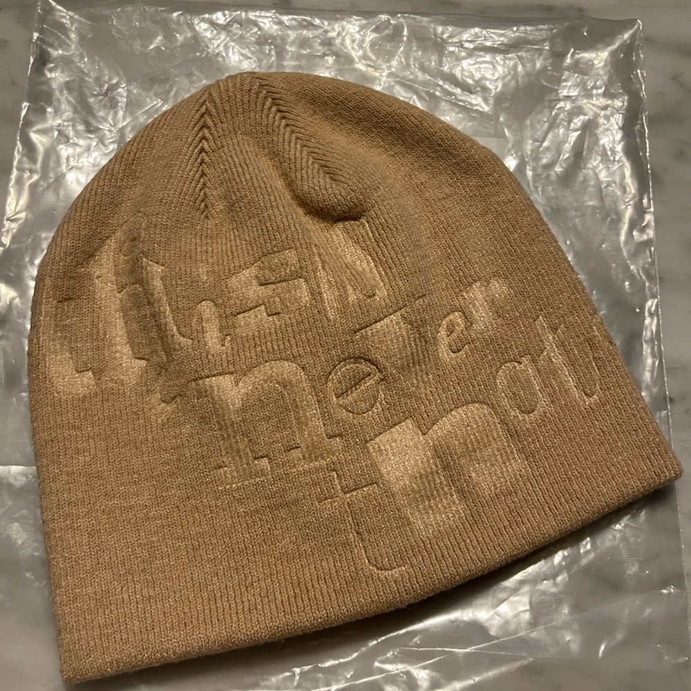 Tan Knit Beanie
